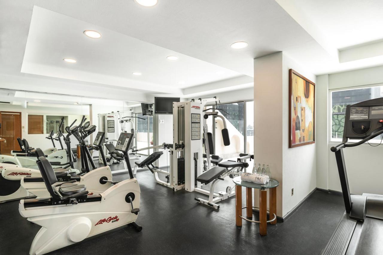 Eurostars Zona Rosa Suites Mexico City Luaran gambar The gym at the hotel