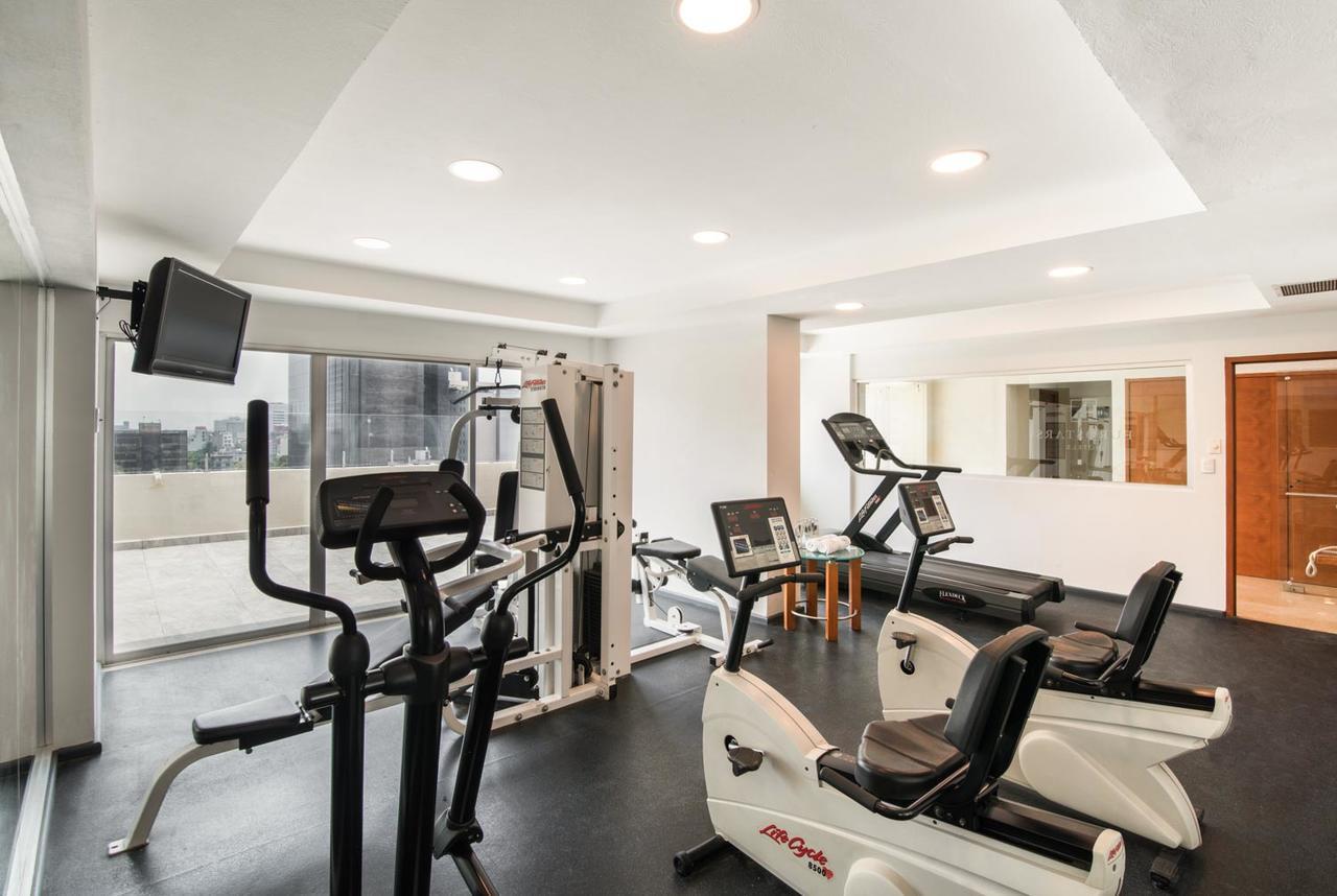 Eurostars Zona Rosa Suites Mexico City Luaran gambar The gym at the hotel